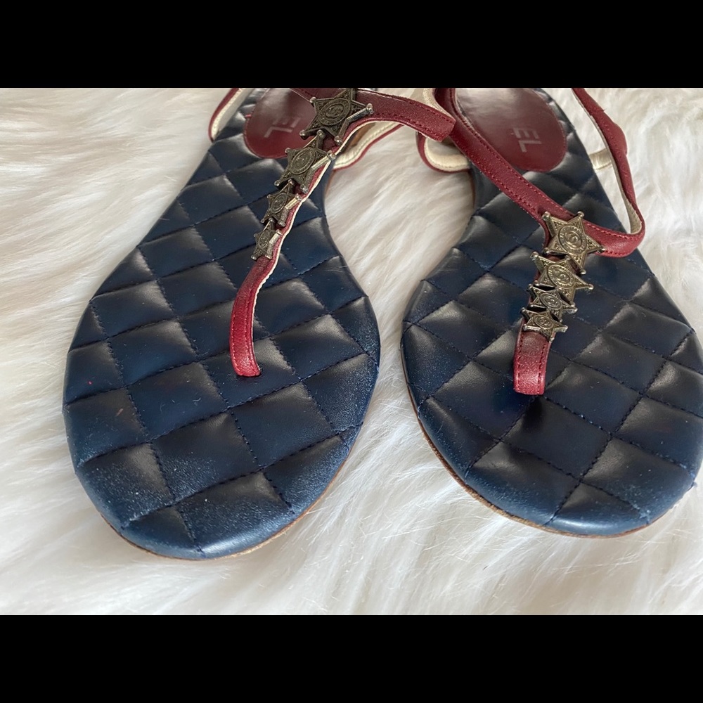 Chanel leather sandals - Picture 6 of 14